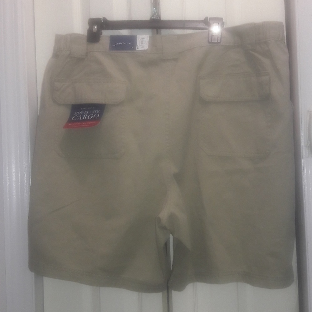 Classic-fit Side Elastic Cargo Shorts 42 B1 - Picture 5 of 7